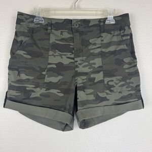 Social Standard Sanctuary Hero Utility Shorts Camo Camouflage Green Medium